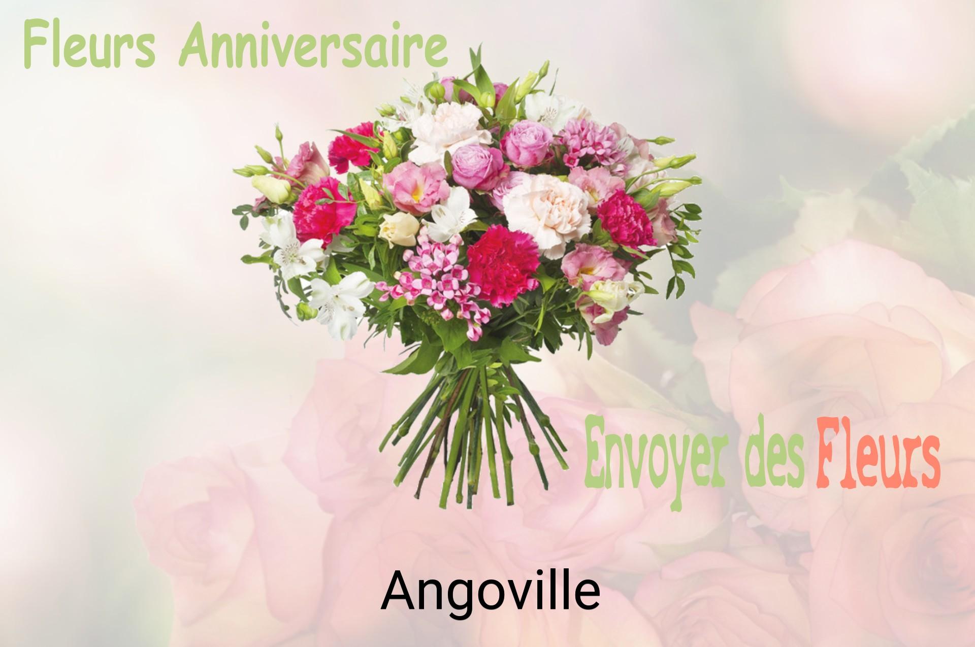 Bouquet de fleurs d’anniversaire livré à Angoville