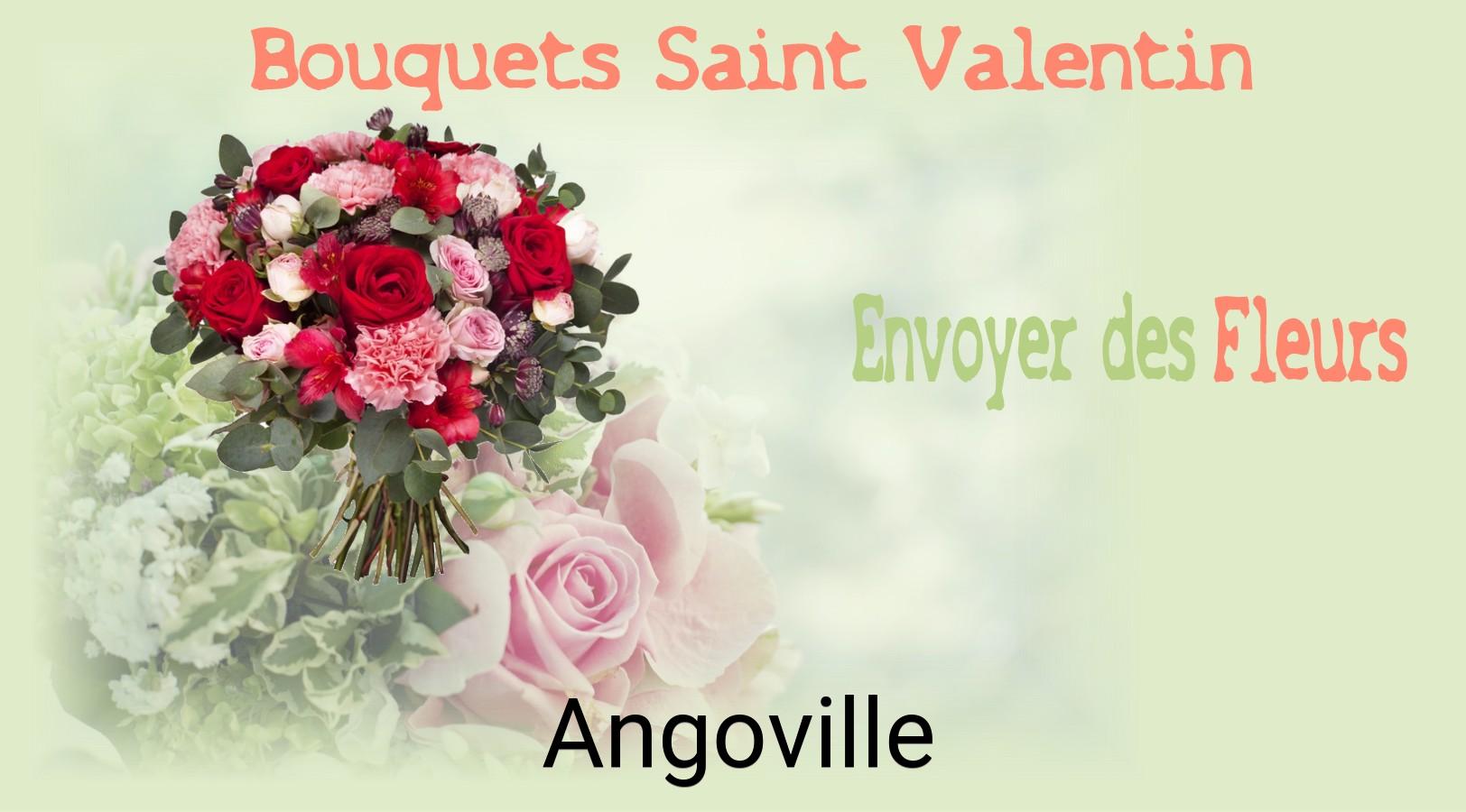 Roses de Saint-Valentin livrées à Angoville
